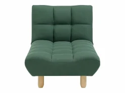 Vente-unique Diván Cama * Diván cama en tejido color ESTEBAN Verde