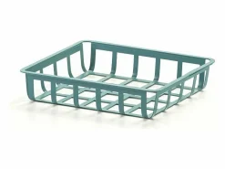 - Cesta metálica ordenación pequeña, multifuncional y decorativa, ZESTA- < Don Hierro