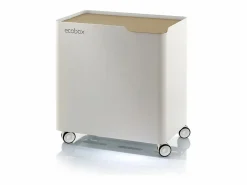 - Cubo de basura reciclaje ECOBOX, con ruedas y cierre suave, 60 litros- < Don Hierro Best