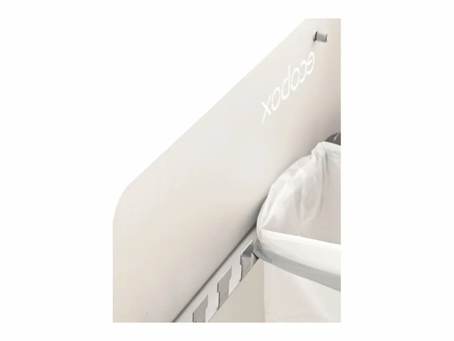 - Cubo de basura reciclaje ECOBOX, con ruedas y cierre suave, 60 litros- < Don Hierro Best