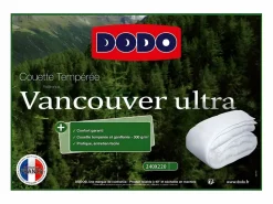DODO Edredón Nórdico * Edredón cálido Vancouver Ultra - 220 x 240 cm - 300g/m² - Blanco