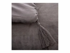 Edredón de terciopelo con borlas 80 x 180 cm < Atmosphera Best