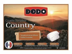 DODO Edredón Nórdico * Edredón templado Country - 220 x 240 cm - Blanco