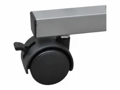 Clicnbuy Mesa De Ordenador * Escritorio compacto de ordenador con bandeja de teclado Blanco