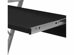 Clicnbuy Mesa De Ordenador | Escritorio compacto de ordenador con bandeja de teclado