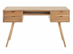 BERAH GETAH Consola Escritorio | Escritorio de madera teca maciza