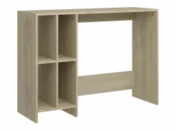 Clicnbuy Mesa De Ordenador | Escritorio notebook contrachapado roble Sonoma 102,5x35x75 cm
