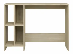 Clicnbuy Mesa De Ordenador | Escritorio notebook contrachapado roble Sonoma 102,5x35x75 cm