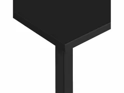 Clicnbuy Mesa De Ordenador * Escritorio para ordenador de MDF y metal 105x55x72 cm Negro
