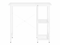Clicnbuy Mesa De Ordenador | Escritorio para ordenador de MDF y metal 80x40x72 cm