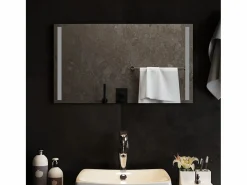 Accesorios De Cuarto De Baño|Espejo De Cuarto De Baño * Espejo de baño con LED 70x40 cm ES872871 Transparente