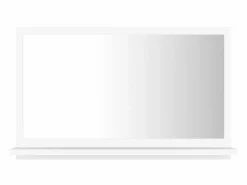 Accesorios De Cuarto De Baño|Espejo De Cuarto De Baño * Espejo de baño madera contrachapada 60x10,5x37 cm ES209204 Blanco
