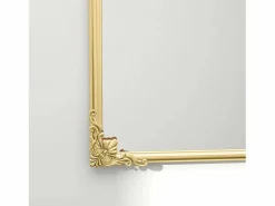 Accesorios De Cuarto De Baño|Espejo De Cuarto De Baño * Espejo de pared barroco, marco decorativo de metal, , 60x87,5 cm Dorado