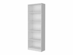 TuHome Armario Oficina | Estanteria Recta 4R Home en Melamina con 5 estantes , 180.59 cm X 62.73 cm X 29.71 cm ,