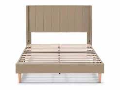 Estructura de cama tapizada Noelia de 30 cm, 140x190 cm, < VS Venta-stock Sale