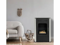 Chimenea|Chimenea | Estufa de bioetanol ASIA, biochimenea de suelo, L50 x 27 x H80