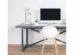 AKUNADECOR Lámpara De Escritorio * Flexo De Sobremesa Basil Orientable Blanco
