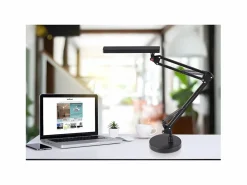 AKUNADECOR Lámpara De Escritorio | Flexo De Sobremesa Hematites Articulado