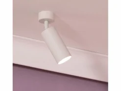Ledkia Plafón * Foco Portalámparas Aluminio para Bombillas GU10 Cuarzo Blanco Multicolor