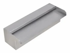 Accesorio Piscina | Fuente cascada rectangular piscina acero inoxidable 30 cm ES356787