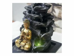Zen Light Estatua | Fuente de Buda LED Shira