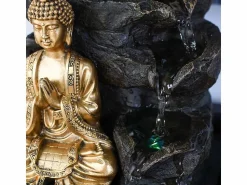 Zen Light Estatua | Fuente de Buda LED Shira