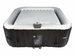 Habitat et jardin Spa Hinchable * Funda hinchable para spa cuadrado 6 plazas 180cm Gris