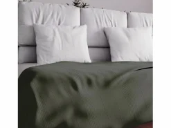 Soleil d'ocre Colcha, Edredón | Funda para cama o sofá 180x220 cm ADELE caqui, por