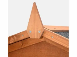 Gallinero de madera con corral para 6 a 8 gallinas madera < Sweeek Hot