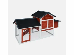 Gallinero de madera con corral para 3 gallinas < Sweeek Discount