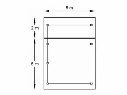 Garaje de madera tratada autoclave - 35 m² - 5,06 x 7,06 x 2,72 m < Habitat et jardin Online