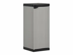 - Armario de jardín con 1 estante y negro 35x40x85 cm < Garden Furniture Online