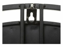Atmosphera Reloj De Pared * Gran Reloj de Pared de Metal Dorado D 70 cm Soul - Silencioso y de Moda Negro