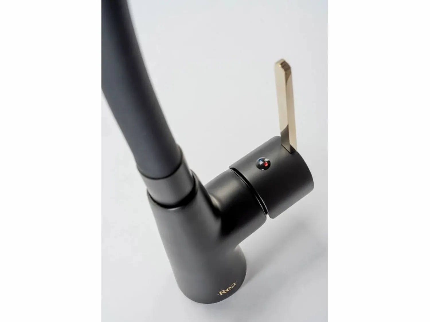 Grifo Para Cocina Bateria Kuchenna Icon Black/Gold < Rea Clearance