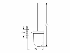 - Escobillero BauCosmopolitan < GROHE Online