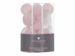 Atmosphera Guirnalda Luminosa * Guirnalda led PVC 3.5 x 255 cm Rosa