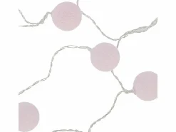 Atmosphera Guirnalda Luminosa * Guirnalda led PVC 3.5 x 255 cm Rosa