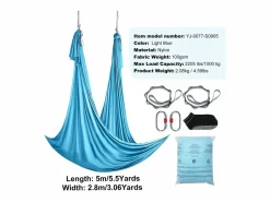 Hamaca De Yoga Aéreo SucceBuy 5,5 Metros, Nailon, , Kit Completo Para El Fitness < New
