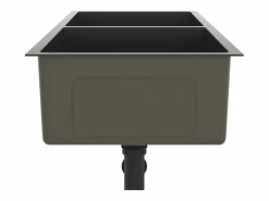 Hicksville Fregadero hecho a mano acero inoxidable < Garden Furniture