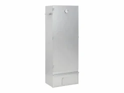 Barbacoa | Horno ahumador astillas madera acero galvanizado 44,5x29x110 cm ES514015