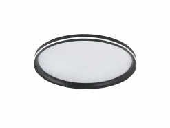 Aplique Para Pared * Isy - Fabas Luce Lámpara de techo LED de aluminio - LED integrado 42W IP20 Negro