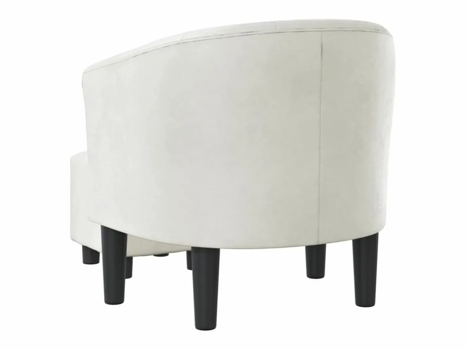 Jalkar Sillón con taburete cuero sintético < Garden Furniture Sale