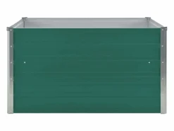 Jardinera elevada de acero galvanizado 100x100x45 cm < Clicnbuy Online