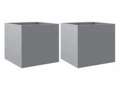 Jardineras 2 unidades acero corten 32x30x29 cm < Clicnbuy Clearance