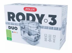 ZOLUX Transportín De Paseo Para Animales | Jaula Rody duo para pequeños roedores