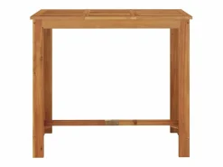 Jean-Alphonse Mesa alta de jardín madera maciza de acacia 120x60x105 cm < Garden Furniture Hot