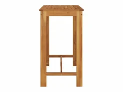 Jean-Alphonse Mesa alta de jardín madera maciza de acacia 120x60x105 cm < Garden Furniture Hot