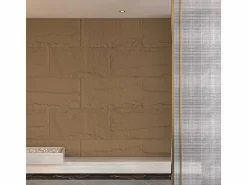 Juego de 10 paneles decorativos con efecto roca de piedra 3D, 7,2 m², revestimiento de pared de poliuretano, 120 x 60 x 3 cm, Tufo < Online