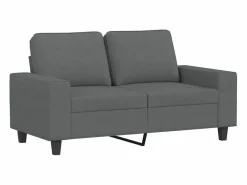 Juego de sofás 3 piezas tela oscuro < vidaxl New