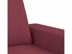Juego de sofás 2 piezas tela tinto < vidaxl Discount